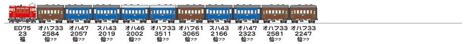 19840331東北本線136列車