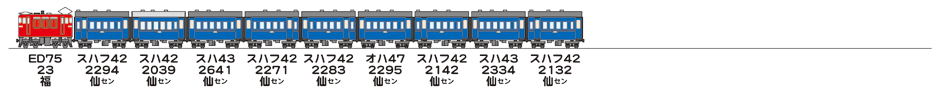 19840801東北本線134列車