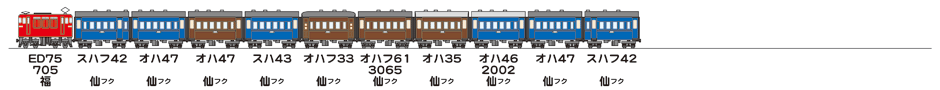 19840812東北本線127列車